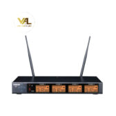 Đầu thu micro không dây UHF 4 kênh Takstar X4