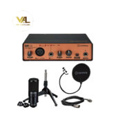 Soundcard Postcast Yamaha UR12 B PS PACK // Y