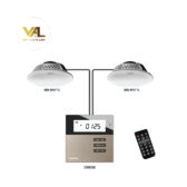 Máy Nghe Nhạc Tại Nhà M2 Có Âm Ly (DM835 + 2 loa âm trần)